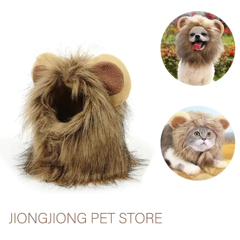Lion's Maine Costume for Cats