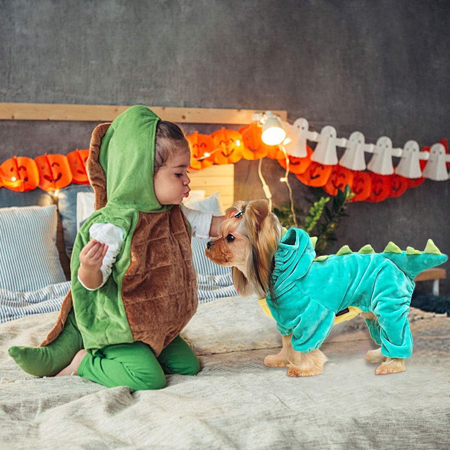 Plush Dinosaur Costume 